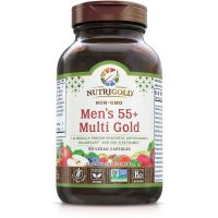 NutriGold Vitamins - Men's 55+ Multi Gold - Whole Food / Plant Based